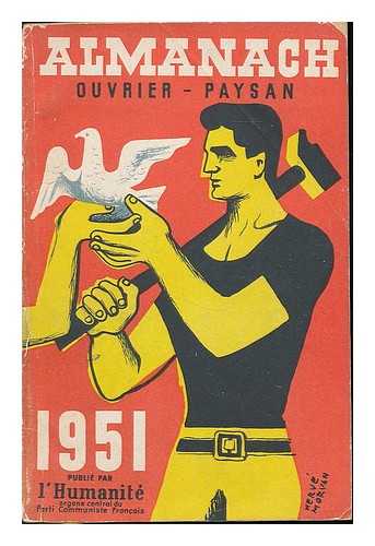 L'HUMANITIE (PARIS) - Almanach ouvrier-paysan : 1951