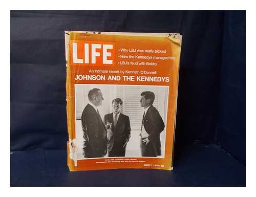 LIFE MAGAZINE - LIFE magazine : vol. 69, no. 6 - August 7, 1970 [Cover story: Lyndon B. Johnson and the Kennedys]