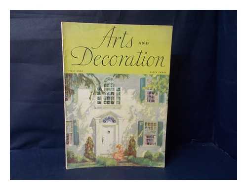 HANRAHAN, JOHN - Arts & decoration : May 1933 / John Hanrahan, publisher - Camille Davied, editor