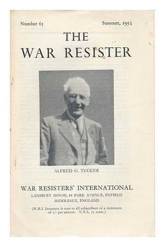 War Resister's International - The war resister. Number 65, Summer, 1954