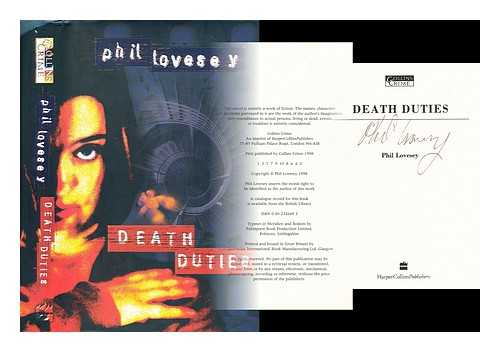 LOVESEY, PHIL - Death duties / Phil Lovesey