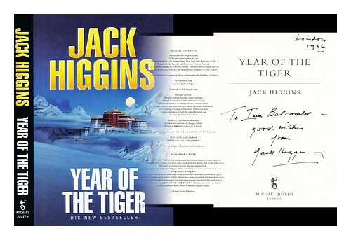 HIGGINS, JACK (1929-?) - Year of the tiger / Jack Higgins