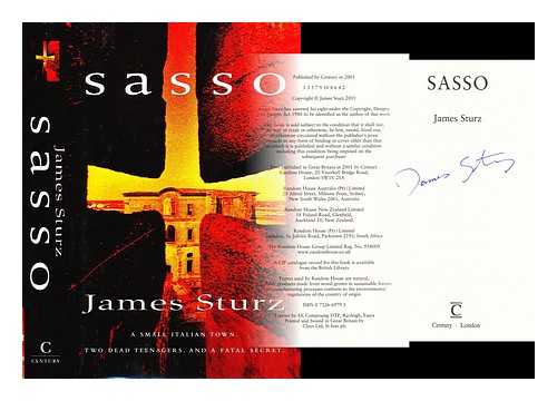 STURZ, JAMES - Sasso / James Sturz