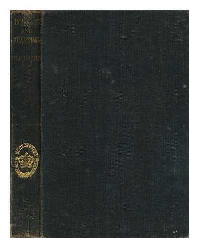 COLE, G. D. H. (GEORGE DOUGLAS HOWARD) (1889-1959) - Building and planning