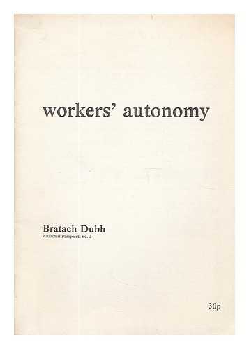 VARIOUS - Workers' autonomy