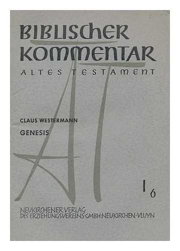 WESTERMANN, CLAUS - Genesis / Claus Westermann