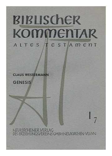WESTERMANN, CLAUS - Genesis / Claus Westermann