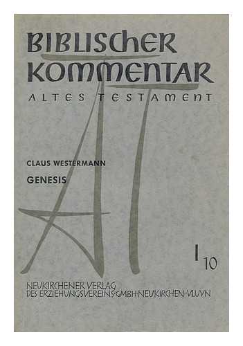 WESTERMANN, CLAUS - Genesis / Claus Westermann