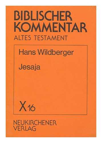 WILDBERGER, HANS (1910-) - Jesaja