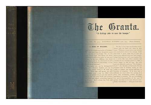 CAMBRIDGE UNIVERSITY - The Granta : 1905-1906 [volume 19: nos. 404-426]