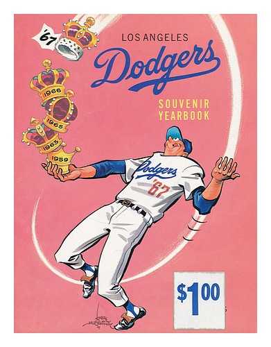 LOS ANGELES DODGERS - 1967 Los Angeles Dodgers Souvenir Yearbook