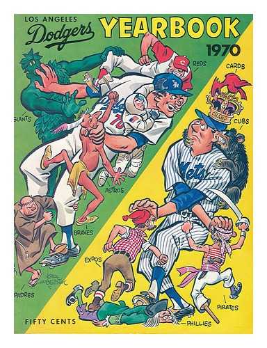 LOS ANGELES DODGERS - 1970 Los Angeles Dodgers Yearbook