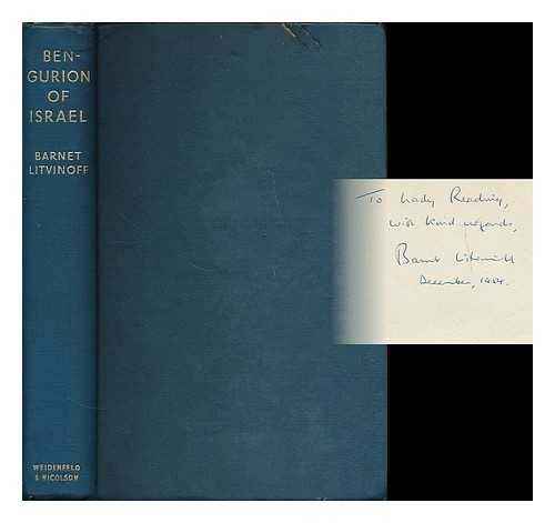 LITVINOFF, BARNET - Ben-Gurion of Israel