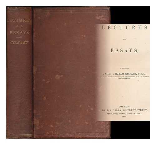 Gilbart, James William (1794-1863) - Lectures and essays
