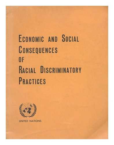 ECONOMIC COMMISSION FOR AFRICA - Economic and social consequences of racial discriminatory practices