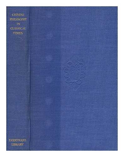 HUGHES, E. R. (ERNEST RICHARD) (1883-1956) - Chinese Philosophy in Classical Times