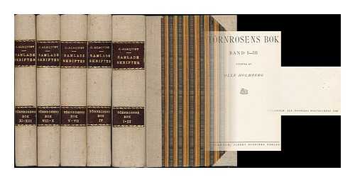 ALMQVIST, C. J. L. (CARL JONAS LOVE), (1793-1866) - Tornrosens bok : band 1-13 [13 volumes in 5]