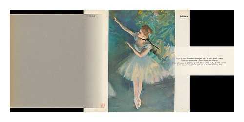 FOSCA, FRANCOIS (1881-?) - Degas / Biographical and critical studies by Francois Fosca