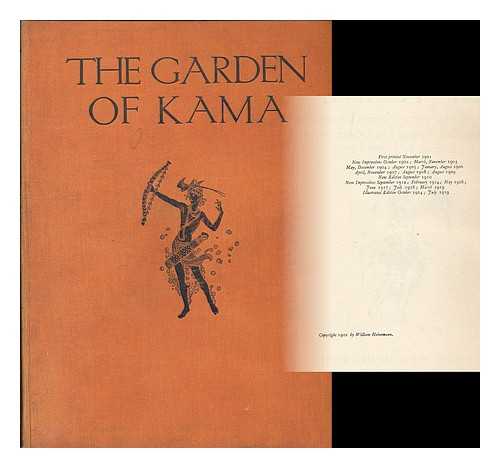 HOPE, LAURENCE - The garden of Kama, and other love lyrics from India / arranged in verse by Laurence Hope [pseud., i.e. Adela Nicolson]