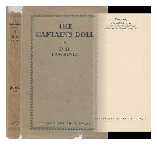 LAWRENCE, D. H. (DAVID HERBERT) (1885-1930) - The captain's doll