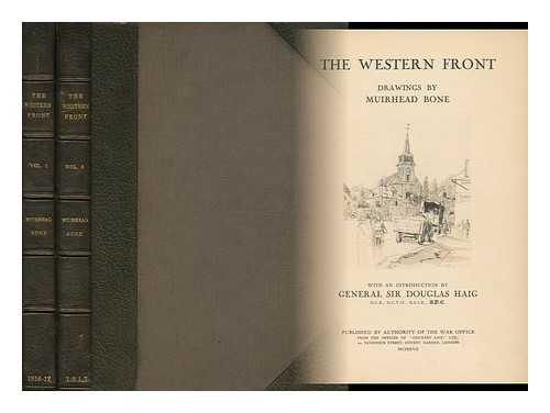 BONE, MUIRHEAD, SIR (1876-1953) - The Western Front : Drawings