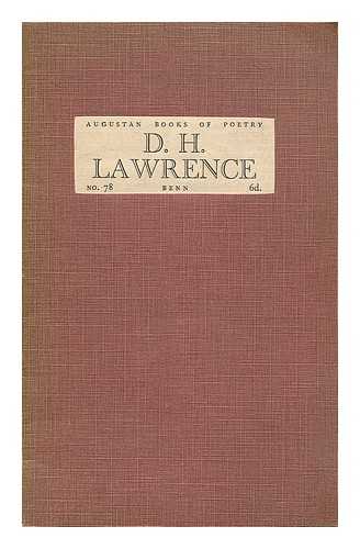 LAWRENCE, D. H.  (1885-1930) - Augustan Books of Poetry D. H. Lawrence