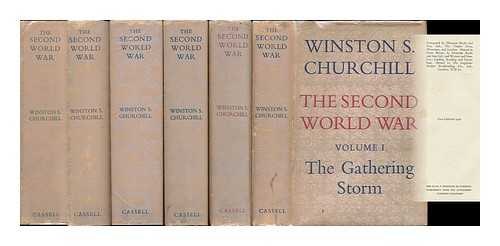 CHURCHILL, WINSTON, SIR (1874-1965) - The Second World War / Winston S. Churchill [complete in 6 volumes]