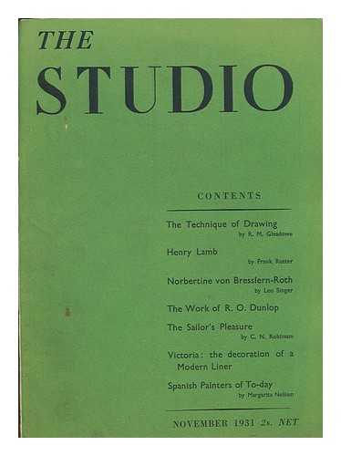 THE STUDIO, LONDON - The Studio : no. 464, November 1931