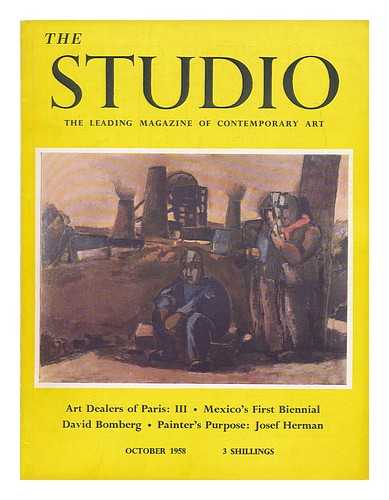 THE STUDIO, LONDON - The Studio : the leading magazine of contemporary art : October 1958, vol. 156, no. 787