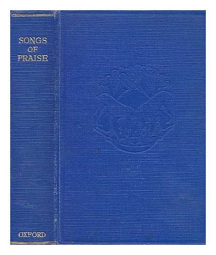 GEOFFREY CUMBERLEGE: LONDON (PUBLISHER) - Songs of praise