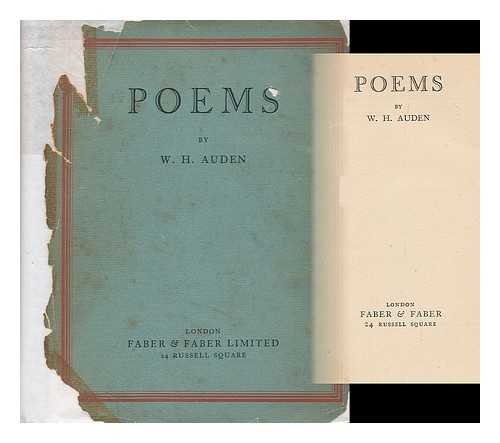 AUDEN, W. H. (WYSTAN HUGH) (1907-1973) - Poems