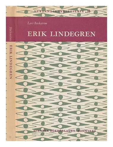 Backstrom, Lars - Erik Lindegren [Language: Swedish]