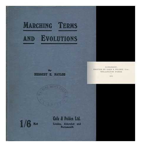 NAYLOR, HERBERT E. - Marching Terms and Evolutions