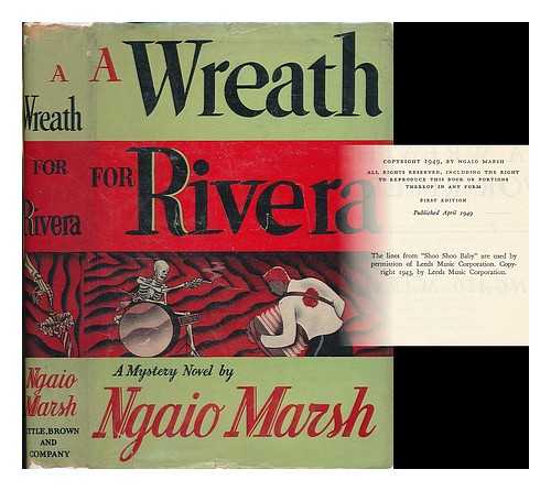 MARSH, NGAIO (1895-1982) - A Wreath for Rivera