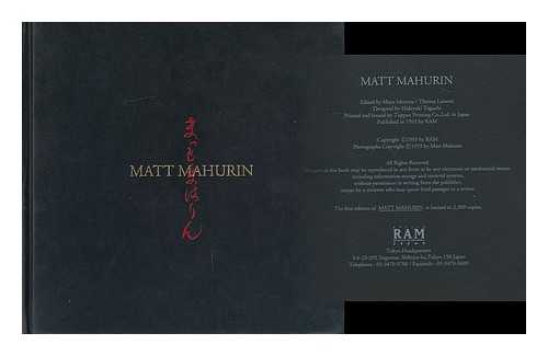 MAHURIN, MATT - Matt Mahurin