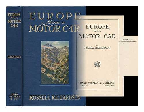 RICHARDSON, RUSSELL (B.1881) - Europe from a motor car