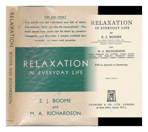 BOOME, E. J. - Relaxation in everyday life