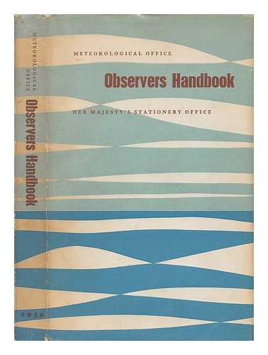 AIR MINISTRY METEOROLOGICAL OFFICE - Observer's Handbook