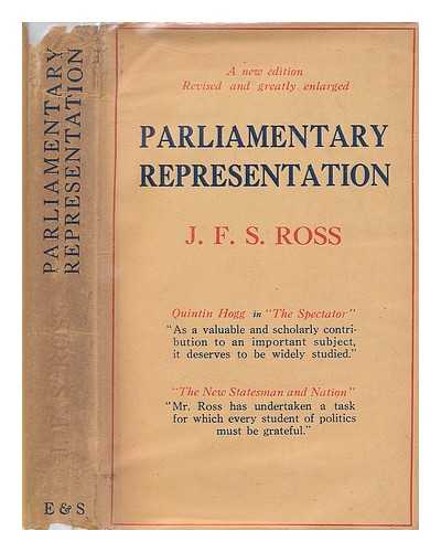 ROSS, JAMES FREDERICK STANLEY - Parliamentary representation