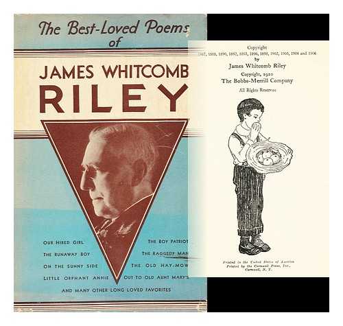 RILEY, JAMES WHITCOMB - The Best-Loved Poems of James Whitcomb Riley