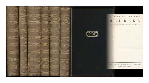 POE, EDGAR ALLAN (1809-1849) - Gesammelte Werke / Edgar Allan Poe [complete in 6 volumes]