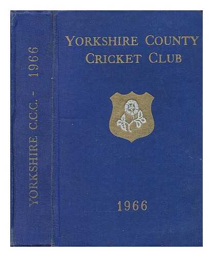 NASH, J. M. (ED.) YORKSHIRE COUNTY CRICKET CLUB COMMITTEE - Yorkshire County Cricket Club sixty-eight annual report