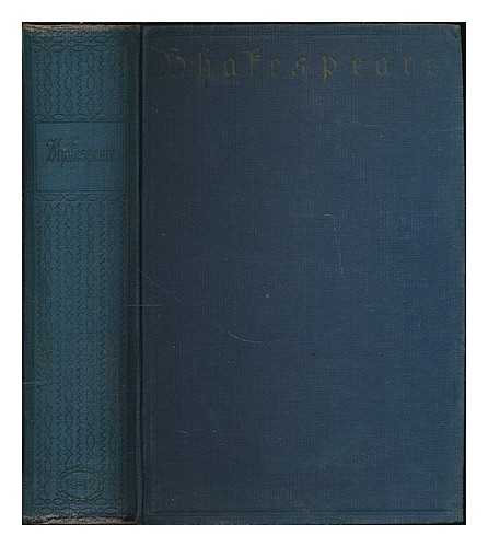 SHAKESPEARE, WILLIAM (1564-1616) - Shakespeares samtliche dramatische Werke / uebersetzt Ausgust von Schlegel und Ludwig Tieck. Zehnter Band [Konig Lear. - Romeo und Julia - Liebs Leid und Lust.]