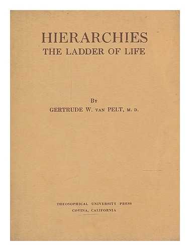 VAN PELT, GERTRUDE WYCKOFF (1856-) - Hierarchies : the ladder of life
