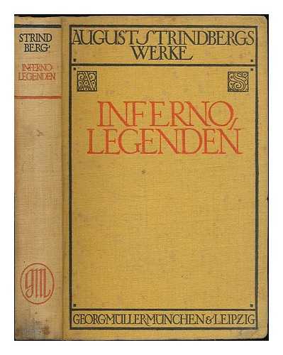 STRINDBERG, AUGUST (1849-1912) - Inferno : Legenden / August Strindberg