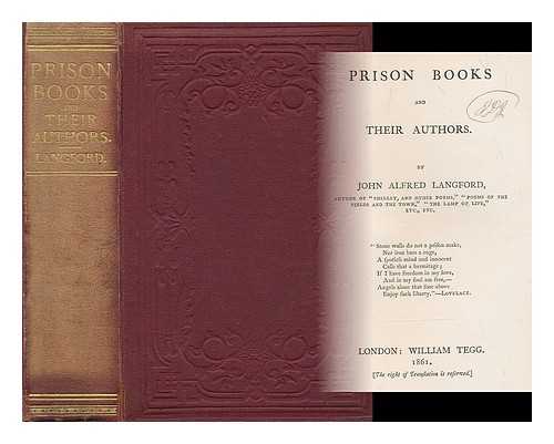 LANGFORD, JOHN ALFRED (1823-1903) - Prison books and their authors