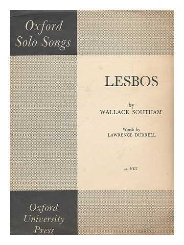 SOUTHAM, WALLACE ; DURRELL, LAWRENCE (1912-1990) - Lesbos