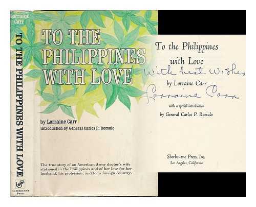 CARR, LORRAINE - To the Philippines with love