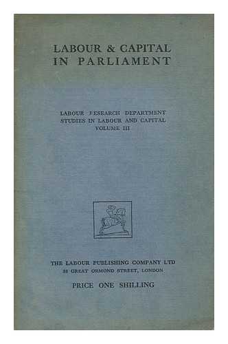 LABOUR PARTY - Labour and capital in Parliament