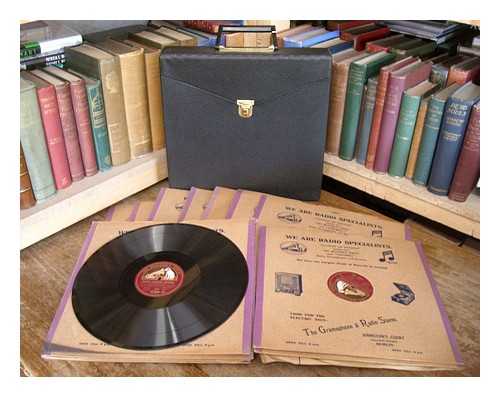 PHONETICS DEPARTMENT (UNIVERSITY COLLEGE, LONDON) - French Language Records / Monsieur E. M. Stephan ; prepared by The Phonetics Department University College, London [14 LPs in a leather briefcase]